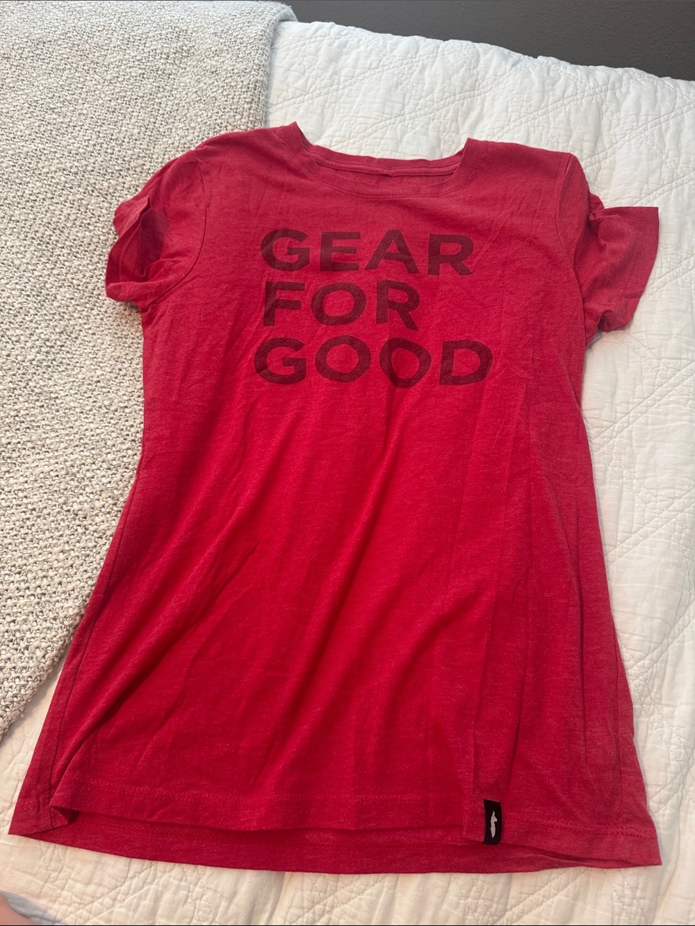 Cotopaxi Red 'GEAR FOR GOOD' Graphic Tee